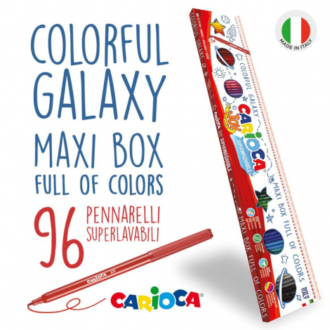 Pisaki Carioca Colorful Galaxy, 96 kolorów - 2